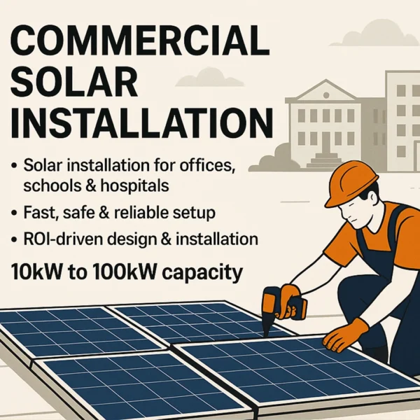 Commercial Solar Installation