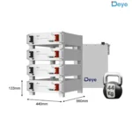 Deye SE-G5.3 – Modular Lithium Iron Phosphate (LFP) Battery - Image 2