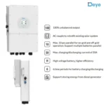 Deye SUN 5‑25K‑SG01HP3‑EU‑AM2 – Three‑Phase Hybrid Inverter (5–25 kW) - Image 2