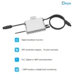 Deye SUN300G3 / SUN500G3 Microinverter – Reliable PV Power Optimization - Image 2