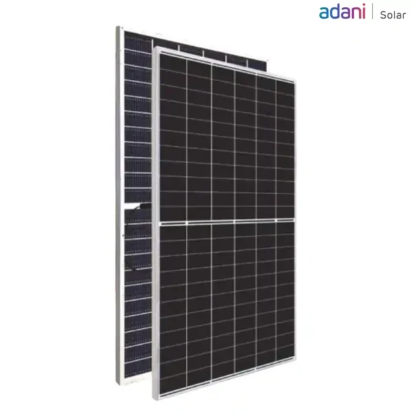 Adani ELAN PRIDE Series – MBB P‑Type PERC Half‑cut Bifacial PV Module (G2G/G2TB, 132 Cells, up to 650 Wp)