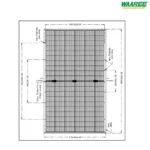 ELITE SERIES N-TYPE BiN-06-465 to BiN-06-495 Framed Dual Glass Bifacial Module - Image 2