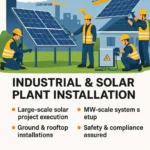 Industrial & Solar Plant Installation