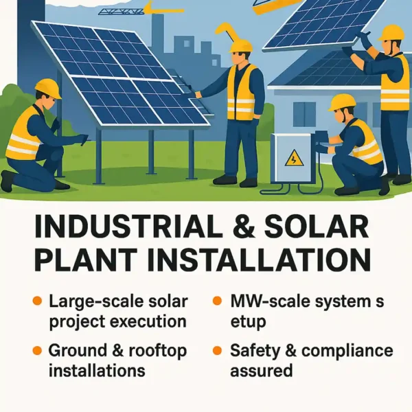 Industrial & Solar Plant Installation