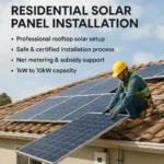 Residential Solar Panel Installation