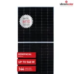 Vikram 535–560W High-Efficiency Bifacial PV Modules with Glass-to-Transparent Backsheet - Image 2