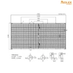 Solex TAPI-R Series – 595–625 W Ultra High-Efficiency Mono PERC Half-Cut Solar Module - Image 3
