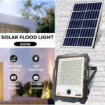 600 W Solar Flood Lamp with Built-in Security Camera & Motion Sensor – All-in-One Outdoor LED Lighting & Surveillance - Image 2