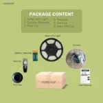 Solar Powered UFO 500W Street Light With Motion Sensor Automatic Waterproof Light For Outdoor Purpose - Image 4