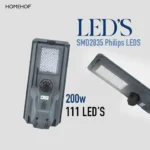 300W Solar Security Street Light with Camera | Motion Sensor LED Lamp for Outdoor, Garden & Highway Use - Image 7