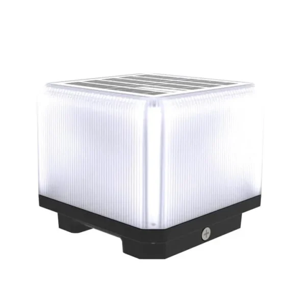 Solar Gate Lamp – Outdoor LED Decoration Light for Home, Garden & Compound Wall (10cm)