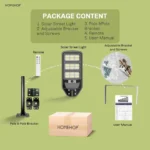 Solar Multicolor Compound Wall & Gate Post Light – Waterproof Outdoor Lamp for Home & Garden - Image 7