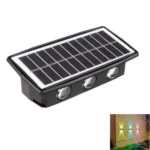 Solar LED Step Lights Outdoor Decorative Garden Lamp for Stair, Patio, Wall – Waterproof
