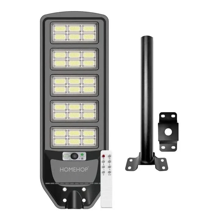 smart_street_light_720x 400W Solar LED Street Light – Motion Sensor, Waterproof, with Remote | Outdoor Lighting for Home & Garden - Image 1