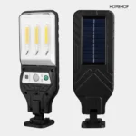 Solar Street Lamp LED Waterproof Mini Security Light for Home, Garden and Outdoor Use (Warm)