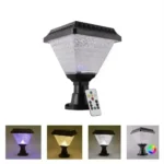 Solar RGB LED Compound Wall Decoration Light – Waterproof Multicolor Lamp for Home & Garden Outdoor