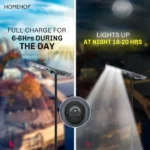 600W Solar Street Light with CCTV Camera | Motion Sensor LED Security Lamp for House, Garden & Roadways - Image 8