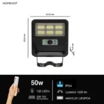 50W Solar Street Light with Waterproof Motion Sensor – Automatic Outdoor LED Lighting - Image 7
