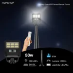 50W Solar Street Light with Waterproof Motion Sensor – Automatic Outdoor LED Lighting - Image 4