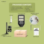 120W Solar Street Light with Automatic Motion Sensor – High-Power Outdoor Lighting for Home & Garden - Image 7