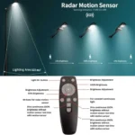 50 W Solar Street Light with Remote & Motion Sensor – Waterproof Outdoor LED Lamp for Home • Village • Garden - Image 8