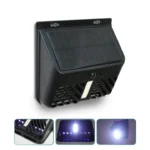 Solar Wall Light with Mosquito Killer – Waterproof Motion Sensor LED Lamp for Outdoor Use