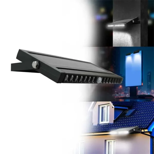 Solar Wall Light – Outdoor Waterproof Motion Sensor LED Lamp for Home & Garden