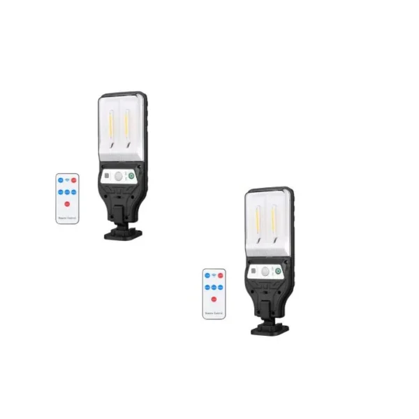 Mini Solar Street Lights with Automatic Warm LED – Outdoor Waterproof Lamps for Home & Garden Security