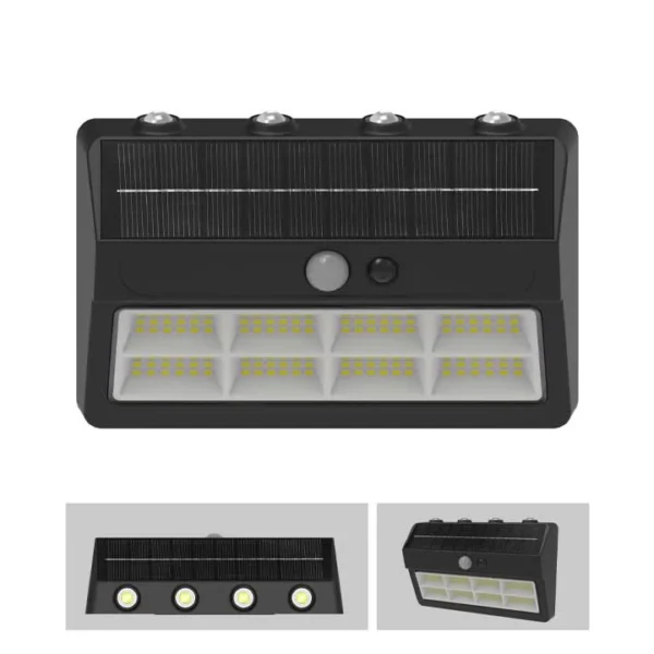 Solar Sensor Wall Light – Waterproof LED Security Lamp with Motion Sensor for Home, Garden & Outdoor (Cool White) (Copy)