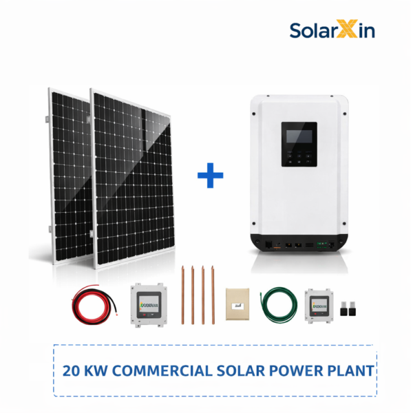 20 kW Commercial Solar Power Plant
