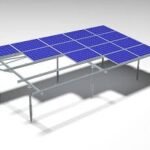 JSW Ground-Mounted Solar Structure – Heavy-Duty Support for Large-Scale Installations