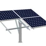 JSW Pole-Mounted Solar Structure – Reliable & Durable Solar Panel Support System