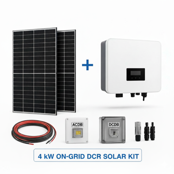 4 kW On-Grid Solar System
