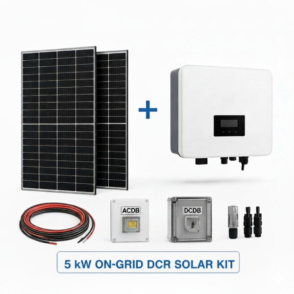 5 kW On-Grid Solar System