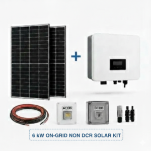 6 kW On-Grid Solar System Non-DCR