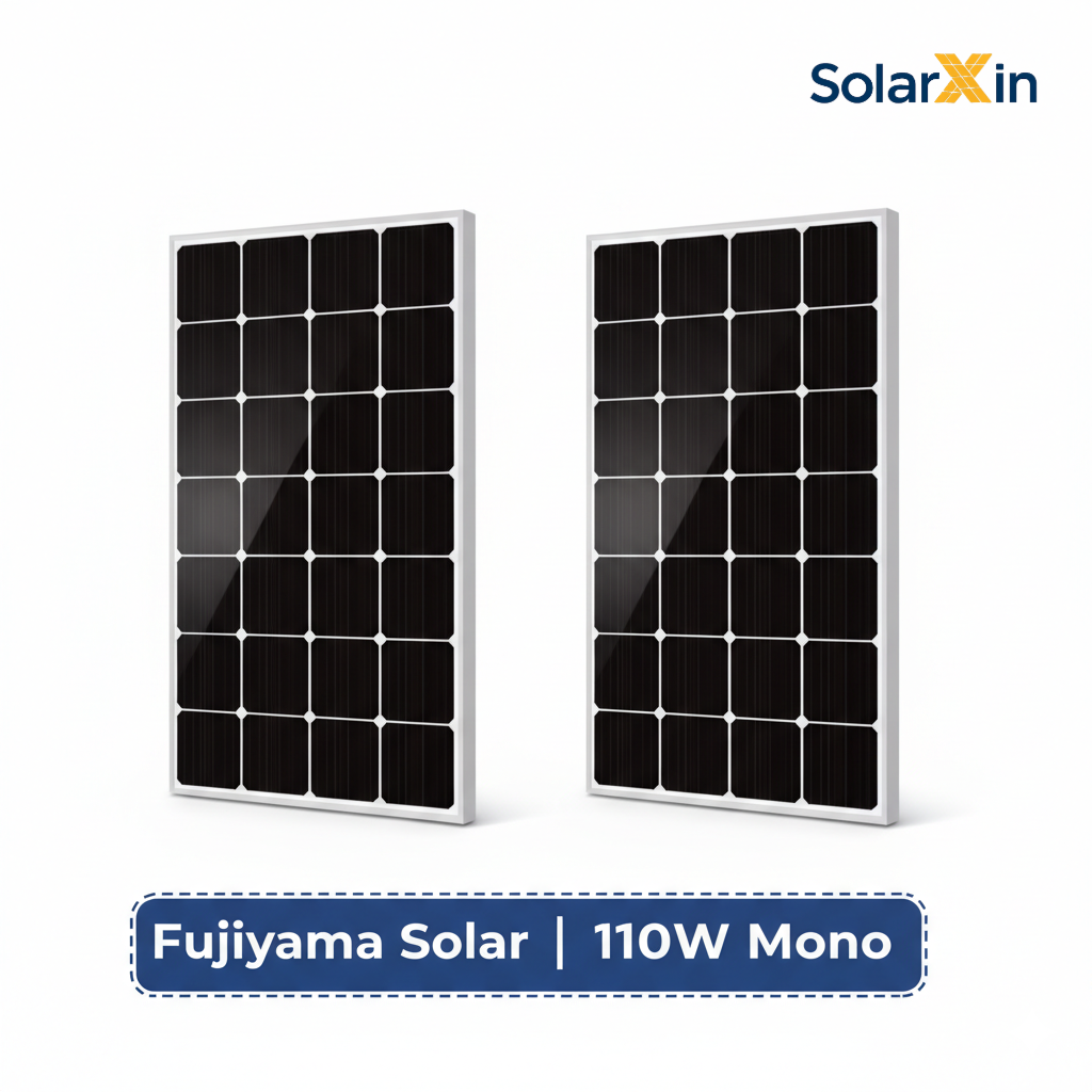 Solar Panel 110W Mono - SolarXin Fujiyama 110W Mono Solar Panel - Image 1