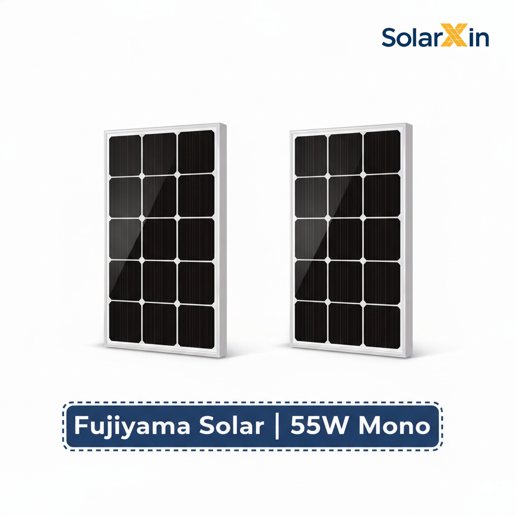 Solar Panel 55W Mono - SolarXin 55W Mono Solar Panel
