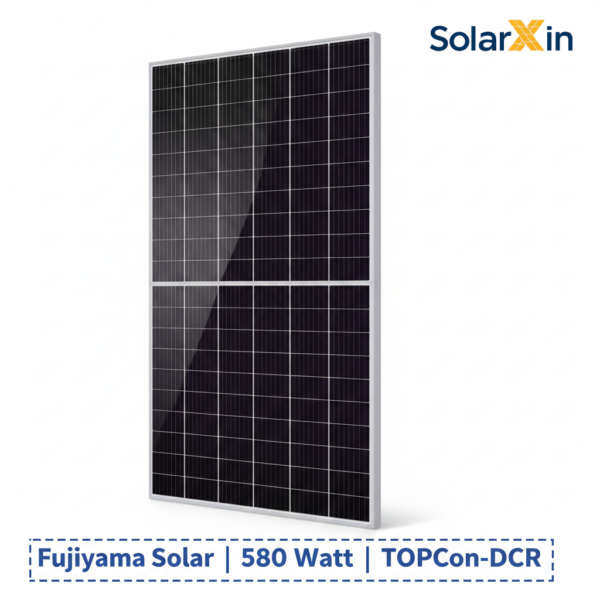 Fujiyama Solar Panel 580 Watt TOPCon-DCR