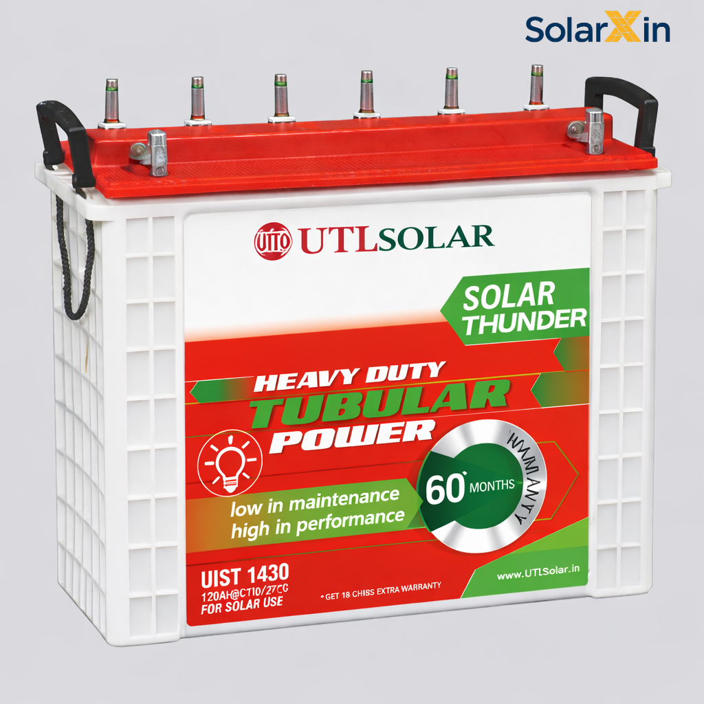 UTL Solar UIST 1430 120Ah Inverter Battery - SolarXin UTL Solar UIST 1430 120Ah Inverter Battery