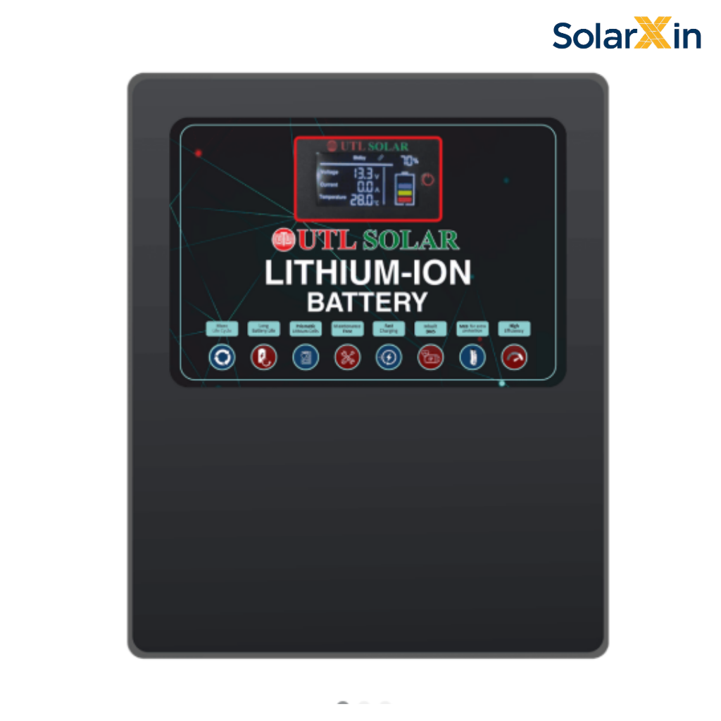 UTL Solar ULIBES 12.8V 100Ah Lithium (LiFePO₄) Battery - SolarXin UTL Solar ULIBES 12.8V 100Ah Lithium (LiFePO₄) Battery - SolarXin