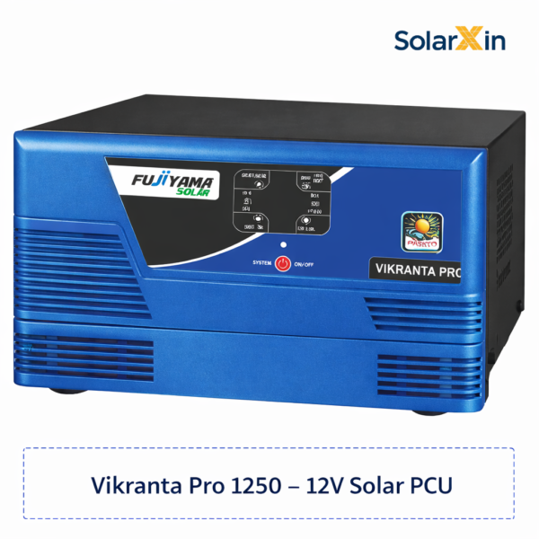 Fujiyama Vikranta Pro 1250 12V Solar PCU