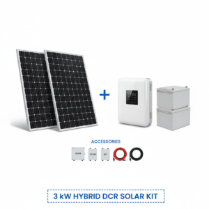 3 kW Hybrid Solar System