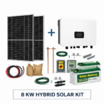 8 kW Hybrid Solar System