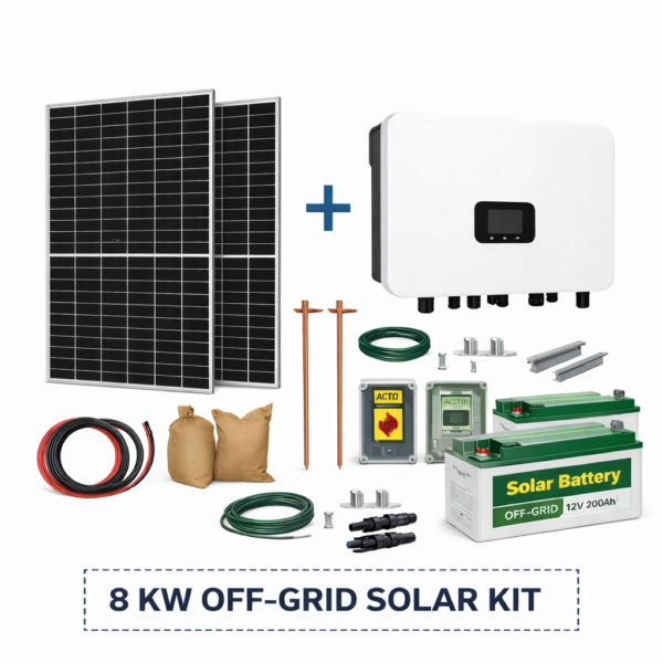 8 kW Off-Grid Solar System