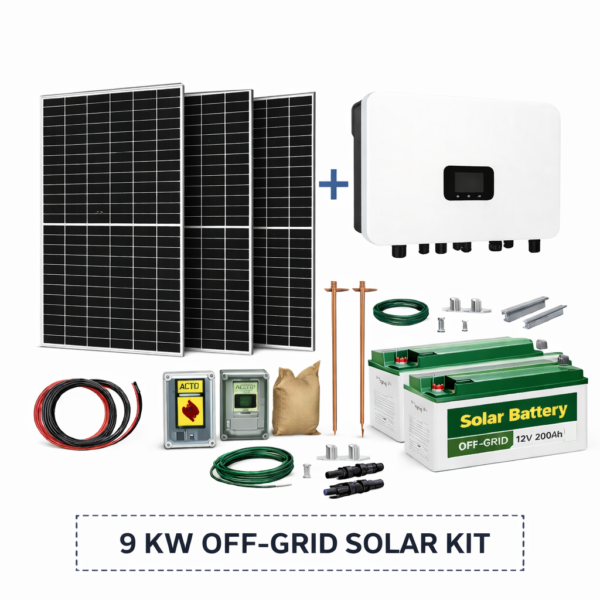 9 kW Off-Grid Solar System