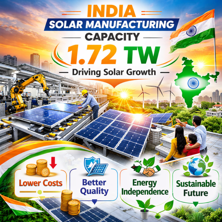 India Solar Manufacturing Capacity