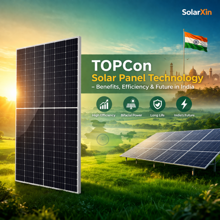 TOPCon Solar Panel Technology