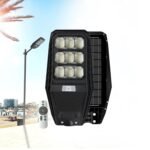 Automatic Solar Street Light Waterproof Road Lights for Home Garden with Remote Control (100W)