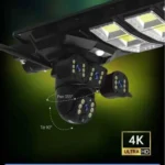Solar Street Light with CCTV Camera 3 Lens (5MP+5MP+5MP) | 4G SIM | Multi Direction Viewing | Motion Sensor | Night Vision - Image 3