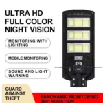 Solar Street Light with CCTV Camera | 5MP 4G Solar CCTV Street Light with Motion Sensor & Night Vision - Image 3